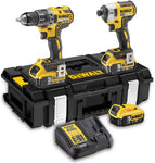 DCK266P3 Combiset Cordless Impact/Screwdriver DCD796 + Cordless Impact Screwdriver DCF887 3x 18V 5.0Ah XR Li-ion