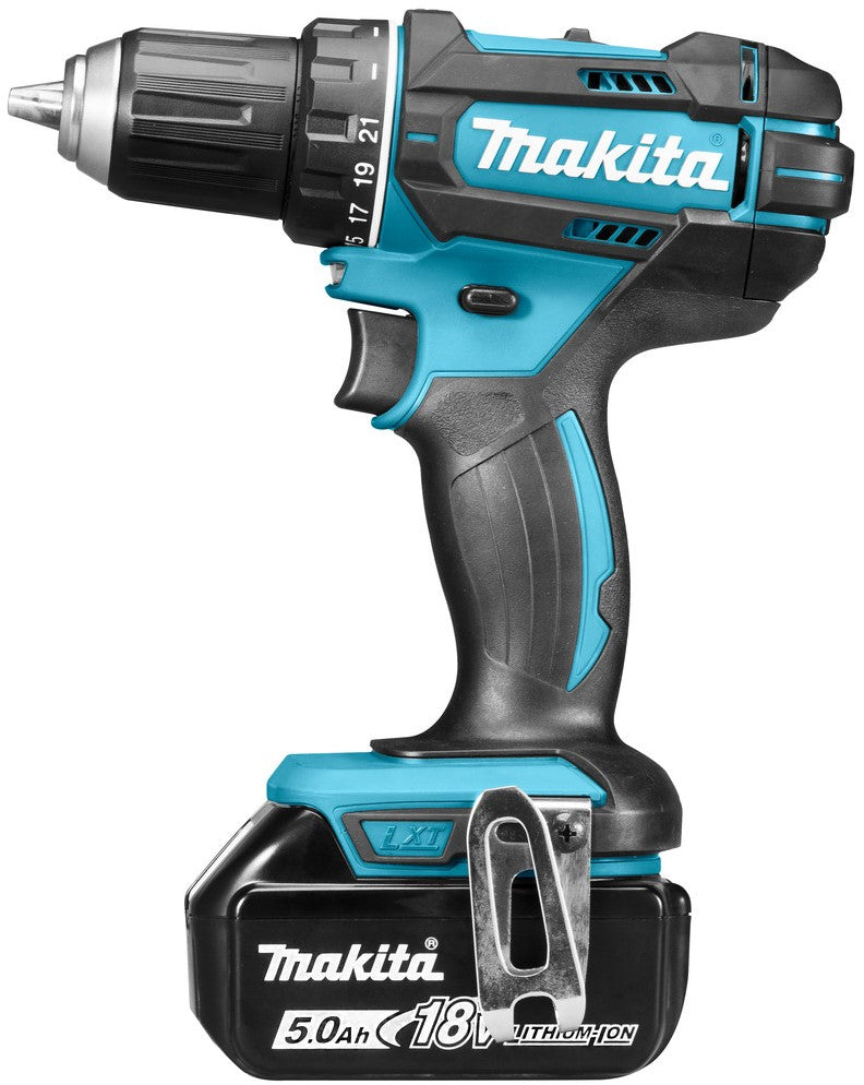 Makita DDF482RTJ Akku-Bohrschrauber 18V 5,0Ah Li-Ion in Mbox