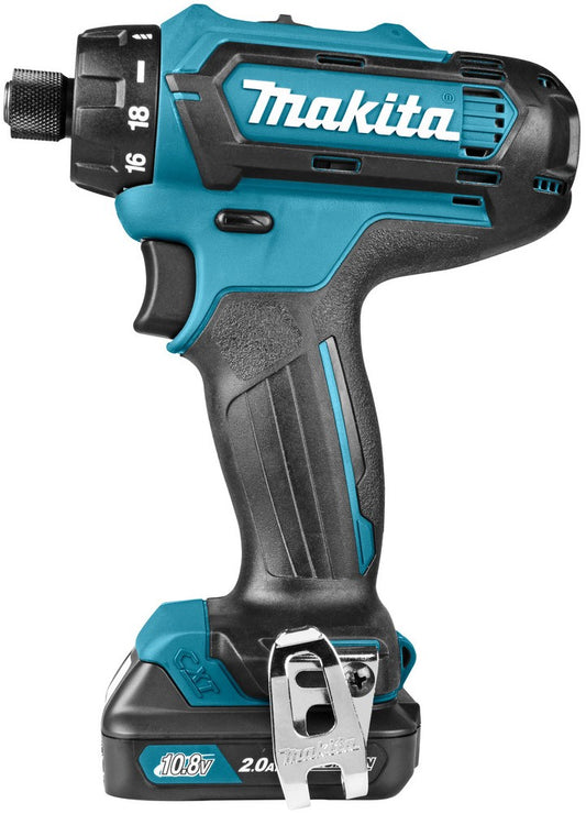 Makita DF031DSAE Bohrer/Schraubendreher 10,8 V 2,0 Ah Li-Ion im Koffer