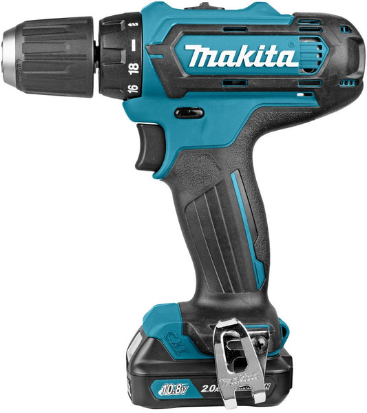 Makita DF331DSAE Bohrer/Schraubendreher 10,8 V 2,0 Ah Li-Ion im Koffer