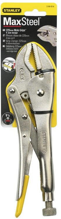 Stanley 0-84-814 Griptang ""V"" Bekken 225mm (L) -47mm (Bek)