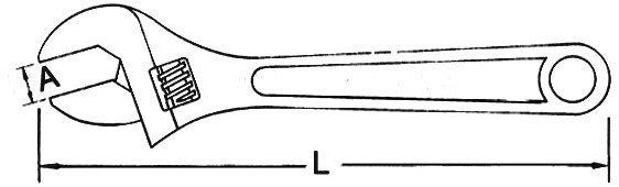 Stanley STA-1-87-366 Adjustable Wrench