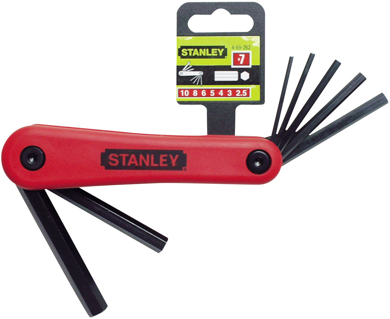 Stanley 4-69-261 Stiftschlüsselsatz 7-tlg. 1,5-6mm
