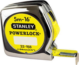 Stanley 0-33-203 Rolbandmaat Powerlock ABS M/Ft
