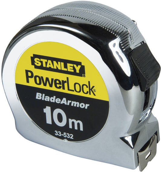 Stanley 0-33-532 Maßband Powerlock Blade Armor 10m - 25mm