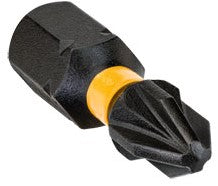 DT7386T Extreme Impact Torsion Schroefbits PZ1 25mm 5 Stuks