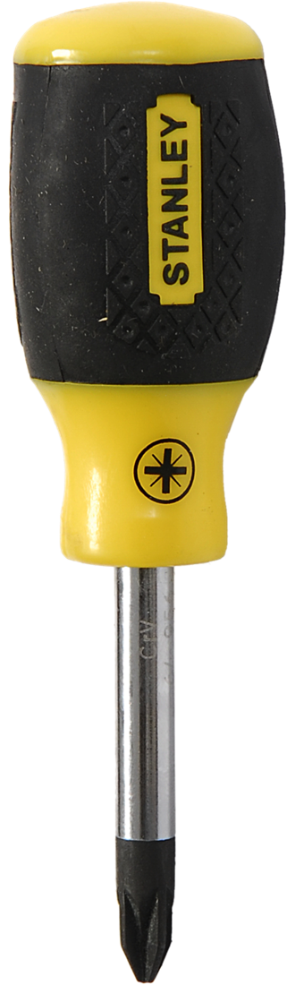 Stanley 1-64-956 Cushiongrip Schroevendraaier Pozidriv PZ2 X 45mm