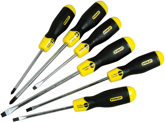 Stanley Cushiongrip Schroevendraaierset 6-delig (St / Ph) STA-0-65-007