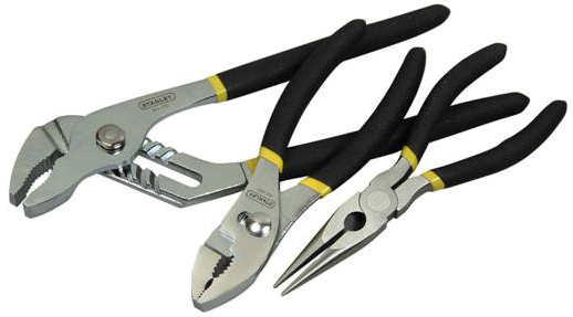 Stanley 0-84-892 Basic Pliers Set with Water Pump Pliers
