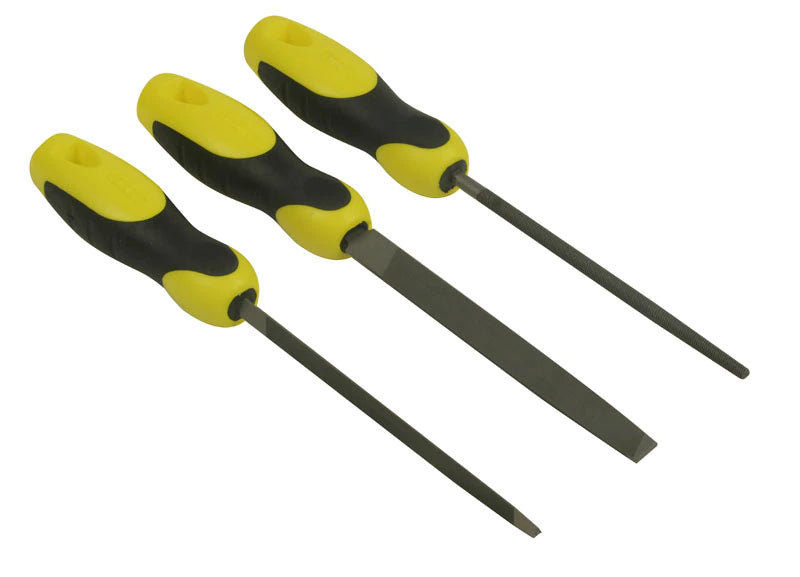 Stanley STA-0-22-445 3-teiliges Set Feilen Bastard 150mm