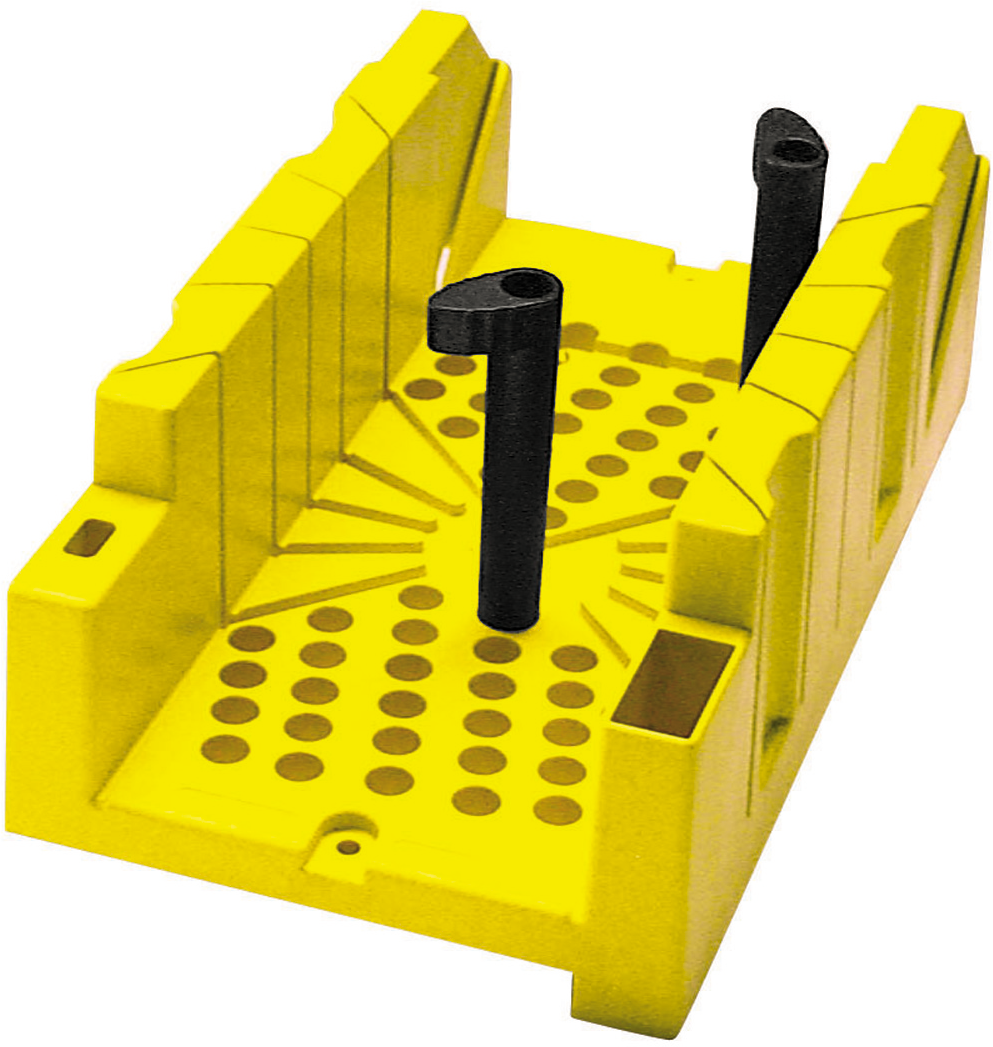 Stanley 1-20-112 Miter Box Plastic L300mm/W130mm/H80mm