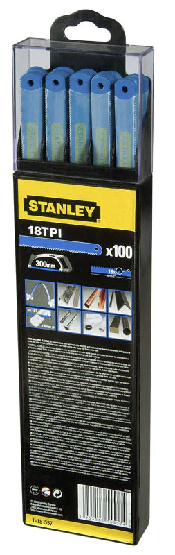 Stanley STA-2-15-558 Hacksaw Blade with Laser Cut