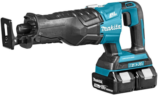 Makita DJR360PT2 Accu Reciprozaag 2x18V 5,0Ah Li-ion in Koffer