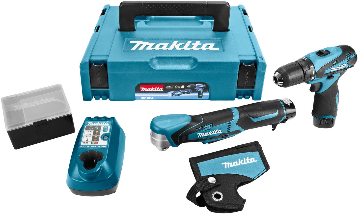 Makita DK1481J Combiset Boren & Schroeven 10,8V 1,3Ah