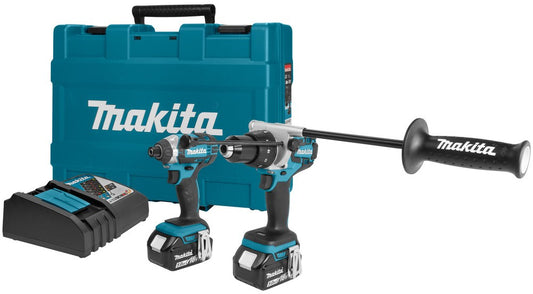 Makita DLX2146T Kombiset DHP481 + DTD152 18V 2x5,0Ah Li-Ion im Koffer