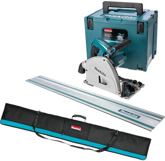 Makita SP6000J1X Tauchkreissäge in Mbox + Führungsschiene 1500mm + Reisetasche