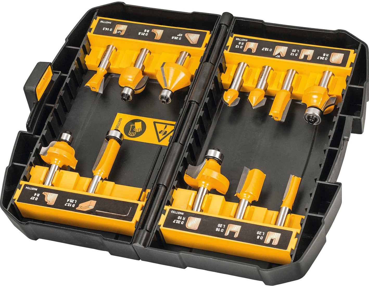 DT90016 / DR9992 Cutter set 12 pcs.