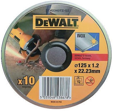DT42340TZ Konservierte Schleifscheiben 125x1,2mm VE=10