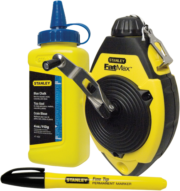 Stanley 0-47-681 Chalk Reel Kit FatMax 30m