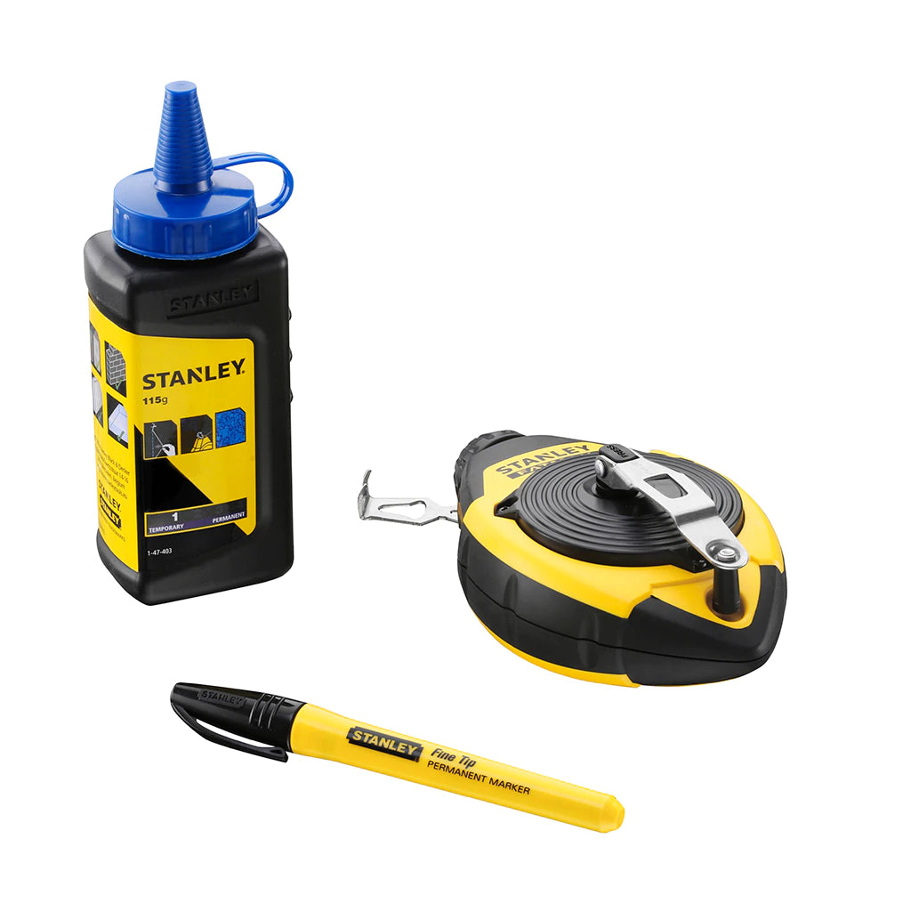 Stanley 0-47-681 Chalk Reel Kit FatMax 30m