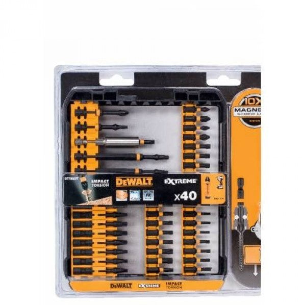 DT70602T 40 Piece Screwdriver Bit Set in Cassette