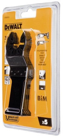 DT20723 Multitool-Sägeblatt BIM für Holz mit Nägeln 43x31mm VE=5