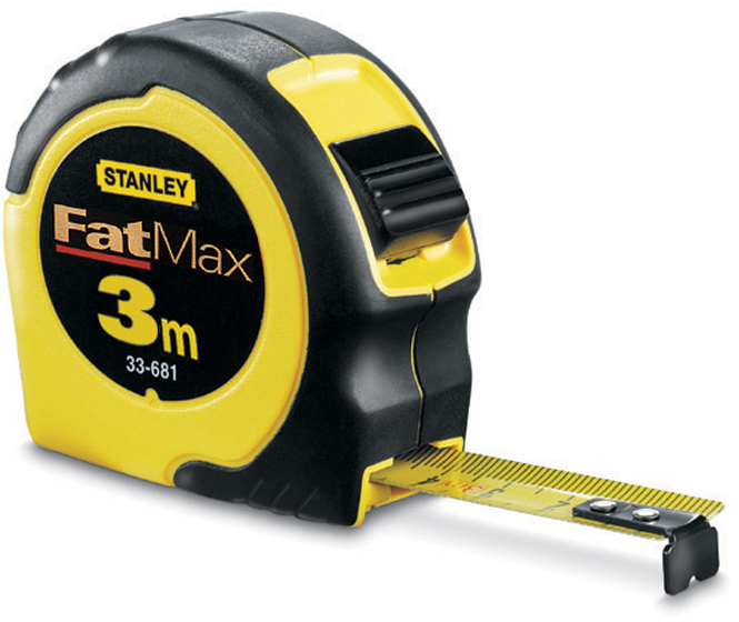 Stanley 2-33-681 3m - 16mm Maßband Fatmax