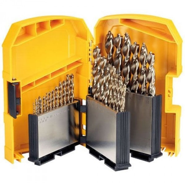 DT4957 29-teiliges HSS E Kobalt-Metallbohrer-Set in Kassette