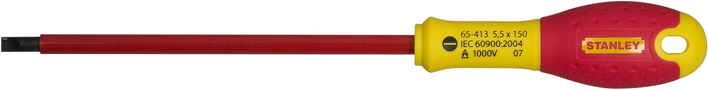 Stanley 1-65-411 FatMax Schroevendraaier Parallel VDE 3,5 X 75mm