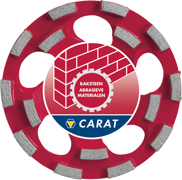 CARAT SLIJPKOP BAKSTEEN Ø125x22,23 MM DUSTEC®, CUBD MASTER