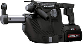 Panasonic EY7881PC2V Cordless Hammer Drill SDS+ 28.8V 3.4Ah Li-ion + Dust Extraction Unit in Systainer