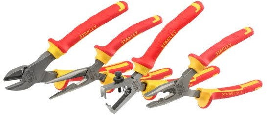 Stanley 4-84-489 VDE Pliers Set 4 pcs