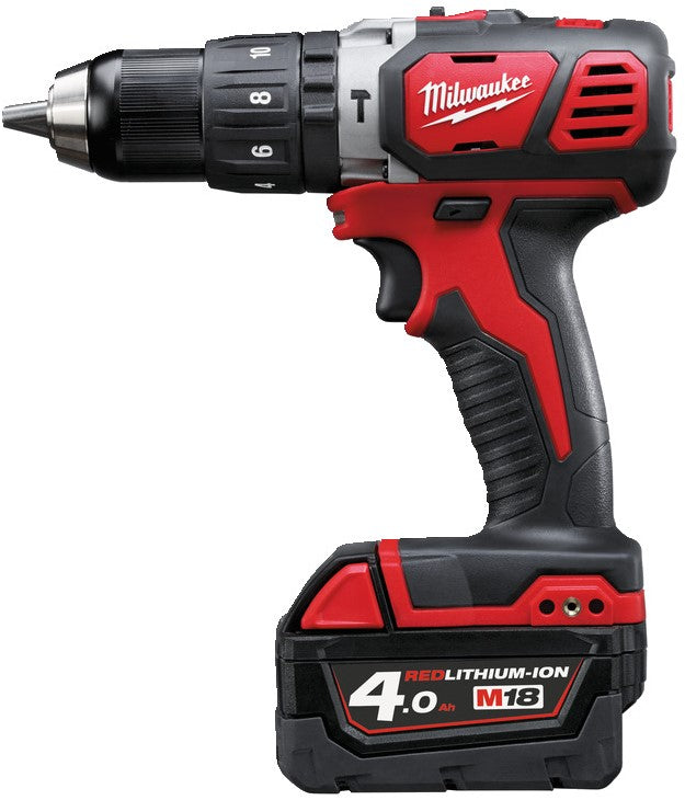 Milwaukee M18 BPD-402C Accu Compacte Klopboormachine 18V 4.0Ah Li-Ion M18™ in koffer - 4933443520