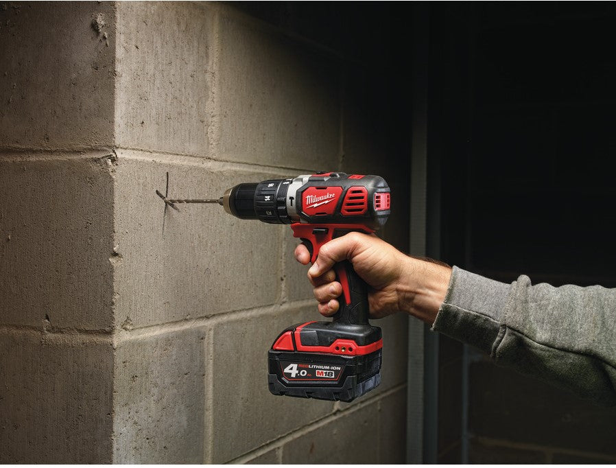 Milwaukee M18 BPD-402C Accu Compacte Klopboormachine 18V 4.0Ah Li-Ion M18™ in koffer - 4933443520