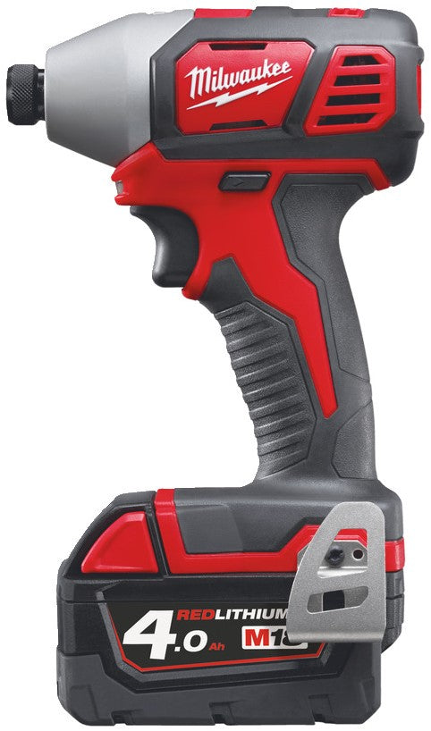 Milwaukee M18 BID-402C Accu Compacte Slagschroevendraaier 1/4"" Hex 18V 4.0Ah Li-Ion M18™ in koffer - 4933443580