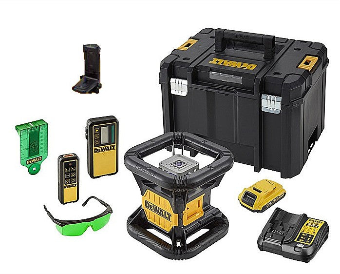 DCE079D1G Volautomatische Roterende Laser Groen 18V Li-ion