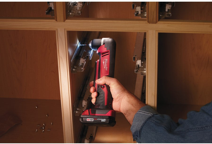 Milwaukee C18 RAD-0 Cordless Right Angle Compact Drill 18V Loose body M18™ - 4933427189