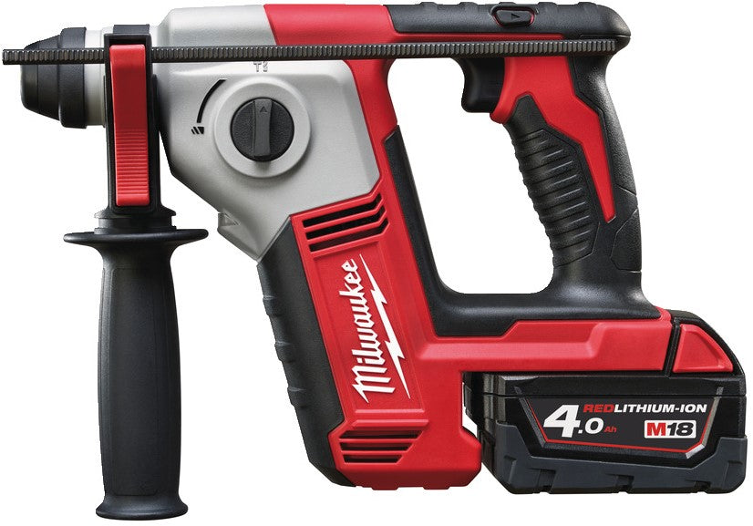 Milwaukee M18 BH-402C Accu Compacte Boorhamer SDS+ 1.2J 18V 4.0Ah Li-Ion M18™ in koffer - 4933443330