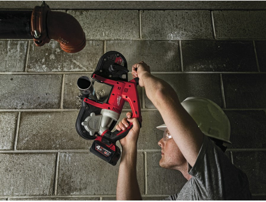 Milwaukee HD18 BS-402C Accu Metaalbandzaagmachine 18V 4.0Ah Li-Ion M18™ in koffer - 4933441415