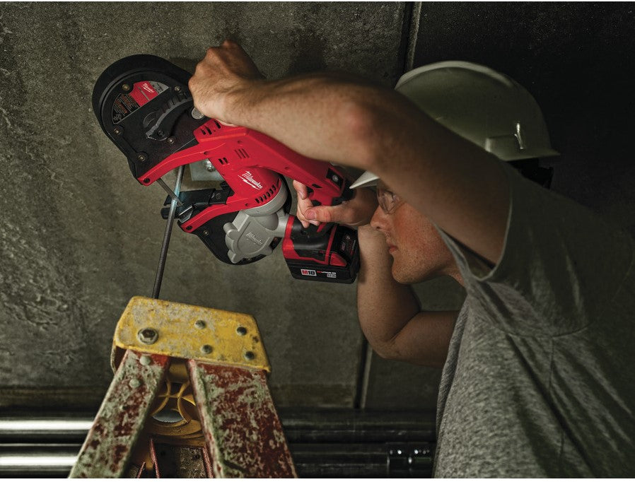 Milwaukee HD18 BS-402C Accu Metaalbandzaagmachine 18V 4.0Ah Li-Ion M18™ in koffer - 4933441415