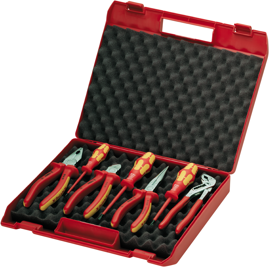 Knipex 00 21 15 Toolbox 7 pcs