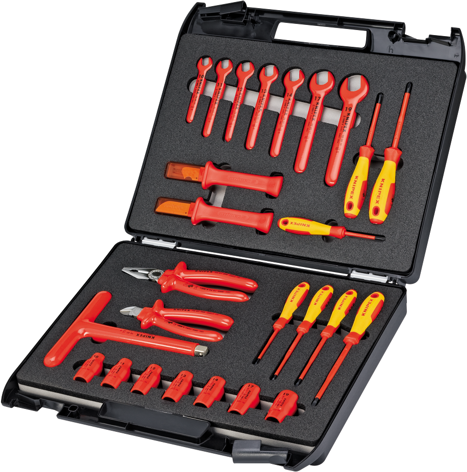 Knipex 98 99 12 Standard case 26 pcs