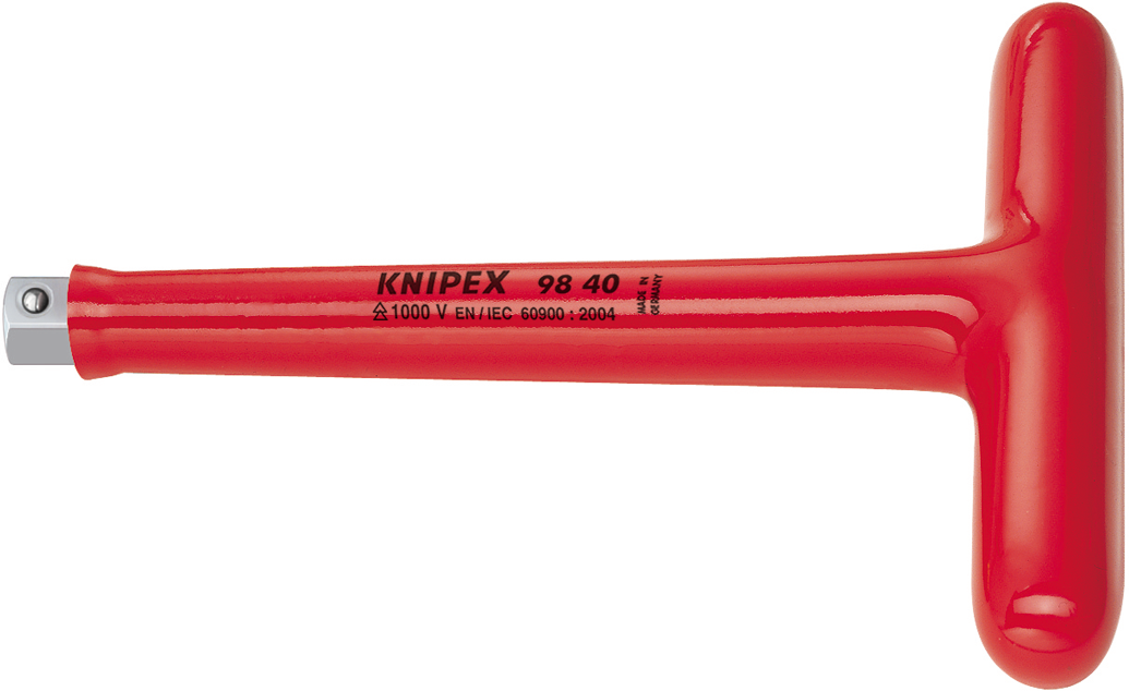 Knipex 98 40 T-handle with outside square 3/8 - 98 40