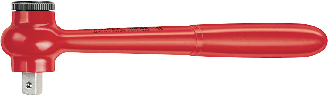 Knipex 98 42 Ratsche mit Außenvierkant 1/2 - 98 42