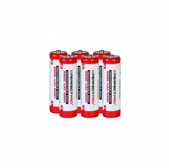 Perfectpro LR6 Batterijen 1,2V Ni-Mh 2500mAh 6 stuks