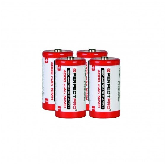 Perfectpro LR14 Batterijen 1,2V Ni-Mh 4000mAh 4 stuks