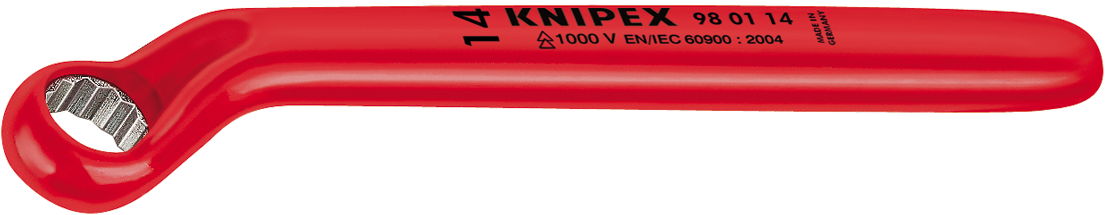 Knipex 98 01 08 Ringschlüssel 68 Gramm Gewicht 08 Millimeter Schlüsselweite s 98 01 08