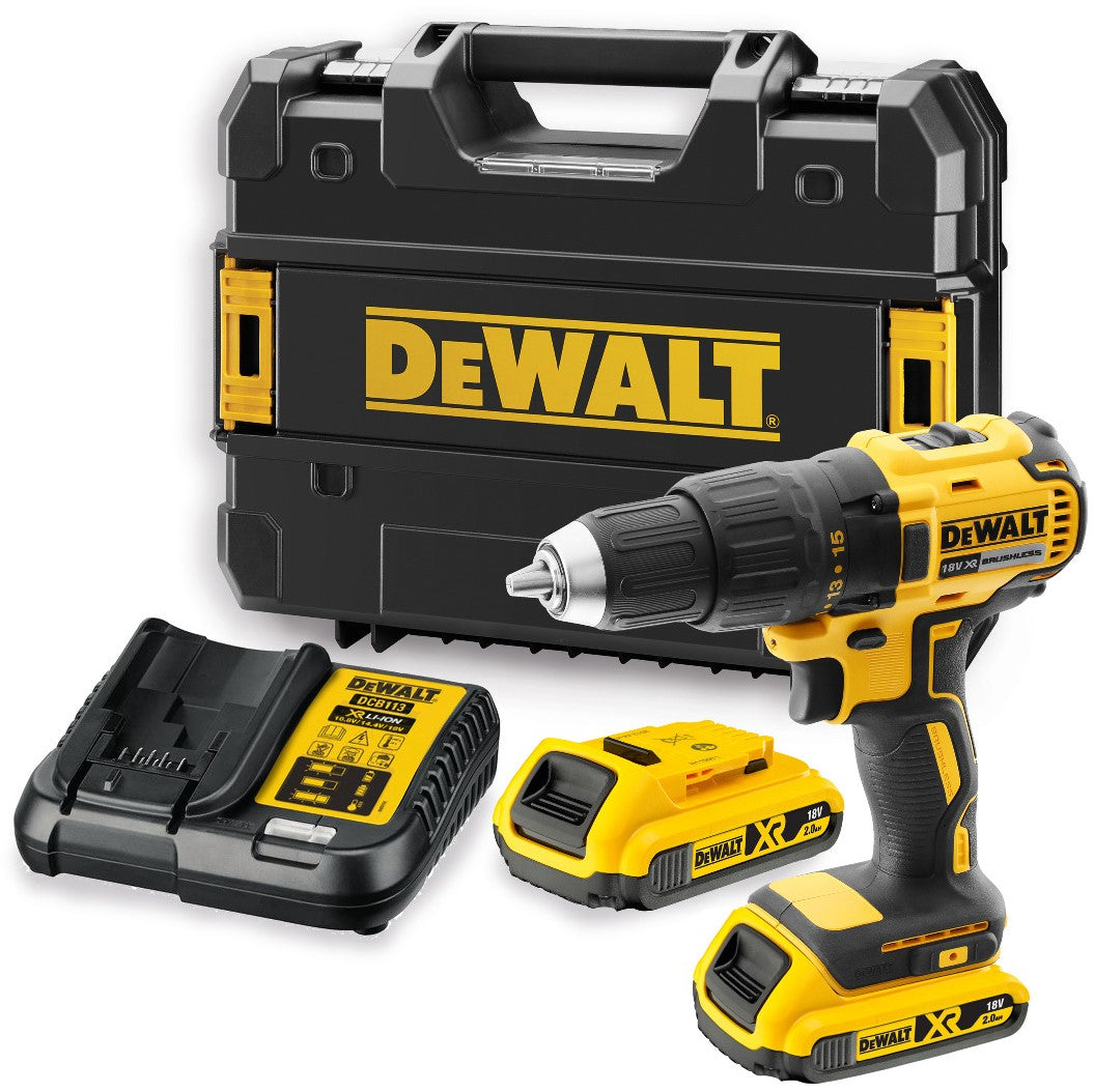 DCD777D2T Cordless Drill Driver 18V 2.0Ah XR Li-ion in TSTAK