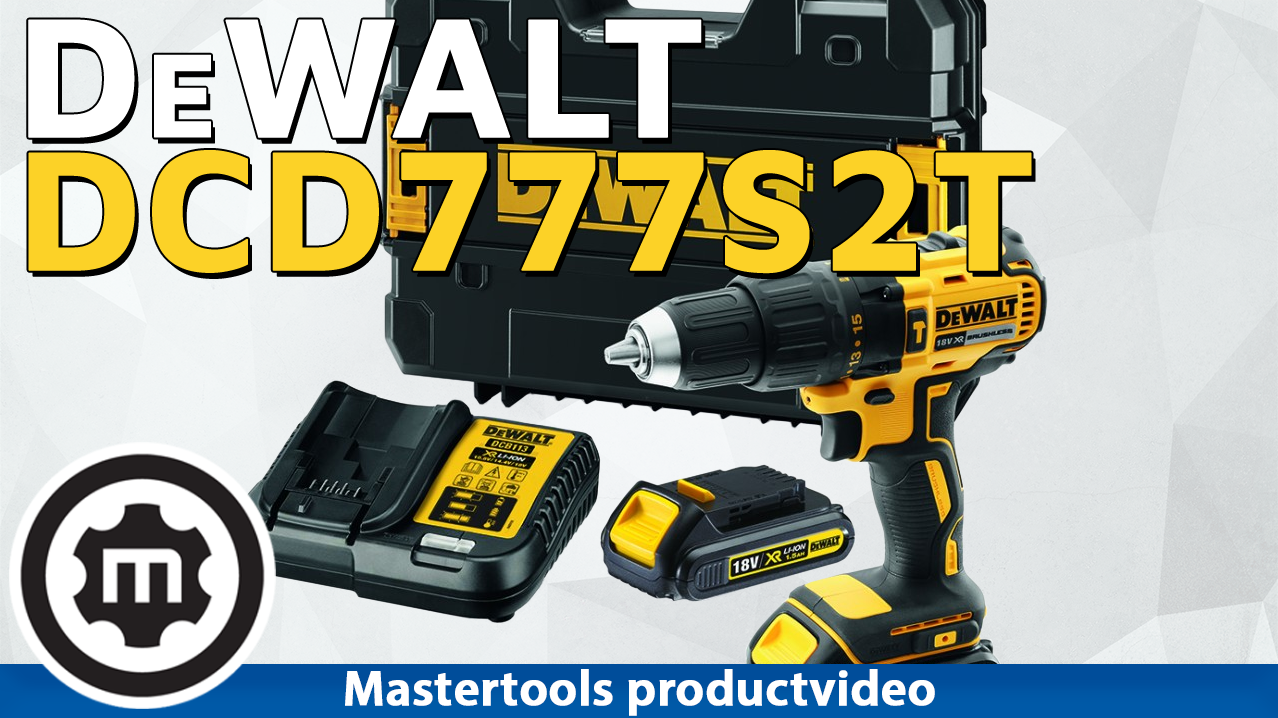 DCD777S2T Cordless Drill Driver 18V 1.5Ah XR in TSTAK