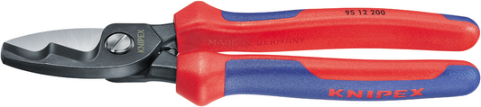 Knipex 95 12 200 Kabelschere mit Doppelschneide 95 12 200